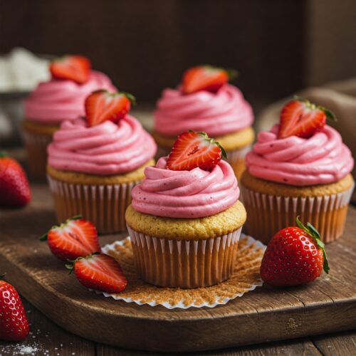 Strawberry Cupcakes