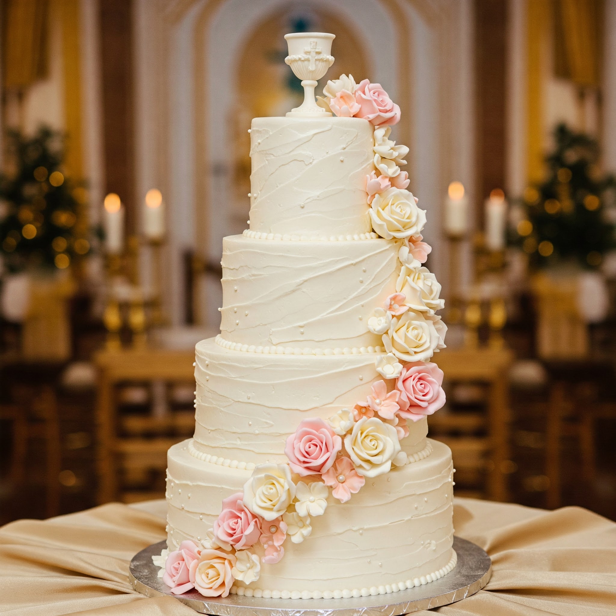 Custom Christening Cake | Vanilla