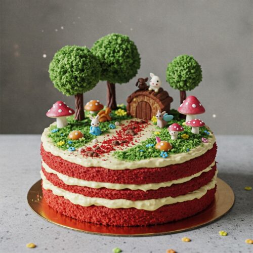 Custom Red Velvet Cake